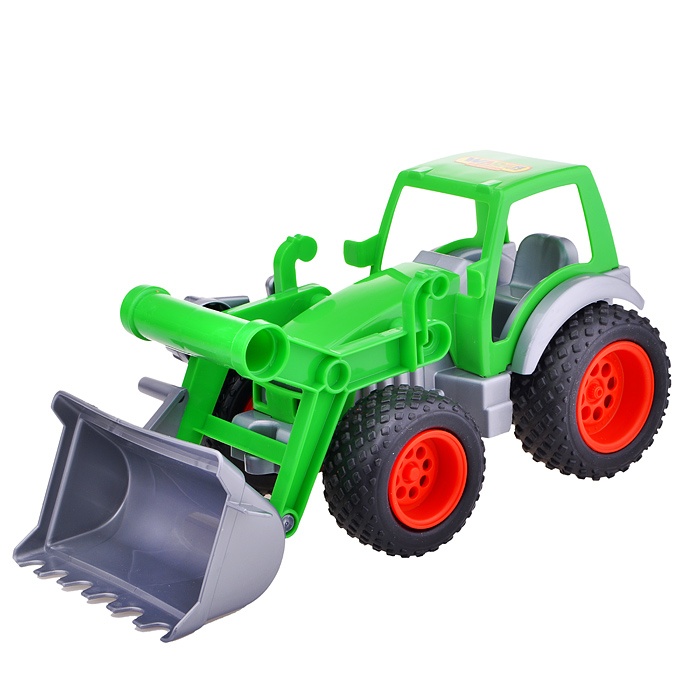 картинка Трактор-погрузчик, 30 см, пластик, "Фермер-техник", Полесье, 8848 от магазина Альфанит в Кунгуре