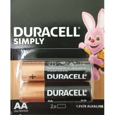 картинка Батарейки АА, 2*BI, отрывные, Duracell Basic, 5014439 от магазина Альфанит в Кунгуре