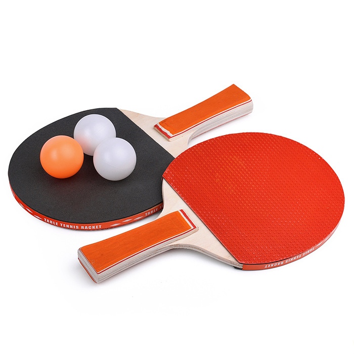 картинка Теннис настольный, 2 ракетки, 3 мяча, на блистере, 00-3718 от магазина Альфанит в Кунгуре