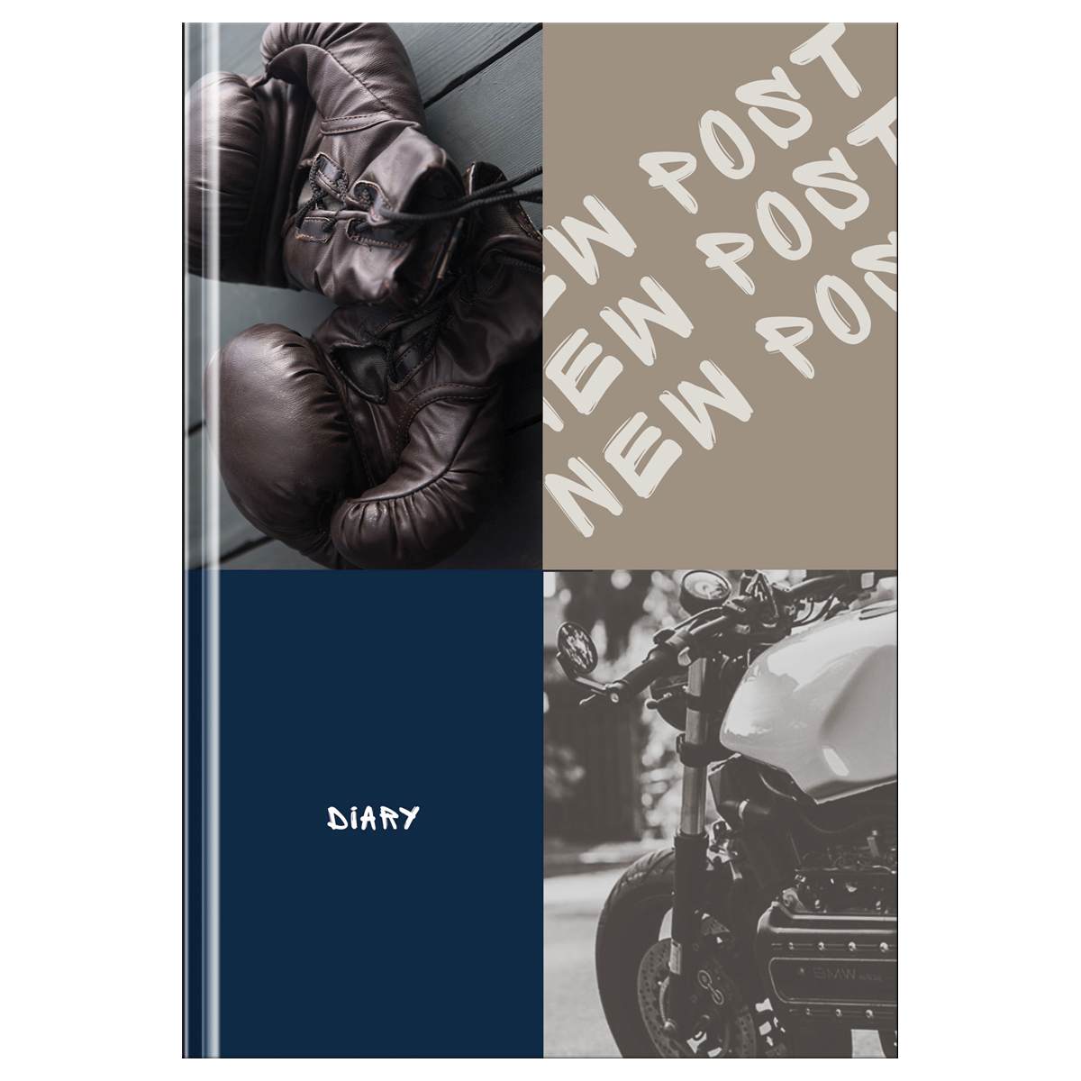 картинка Ежедневник недатированный, А5, 136 л, "New post", BG, ЕН5т136_лг 12369 от магазина Альфанит в Кунгуре