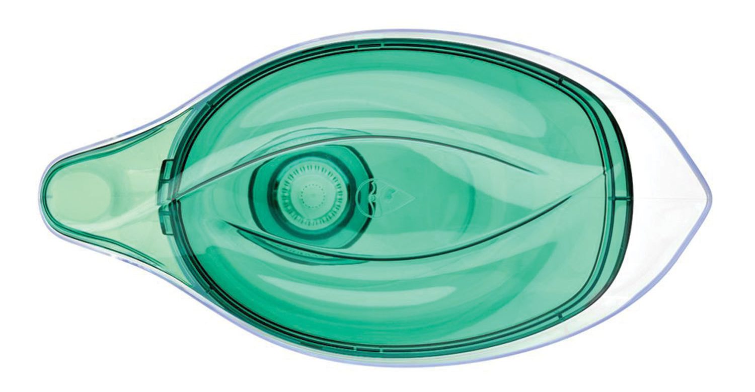 картинка Кувшин-фильтр для воды, 4 л, пластик, зеленый, со сменной кассетой, "Твист", Барьер, В172Р00 от магазина Альфанит в Кунгуре