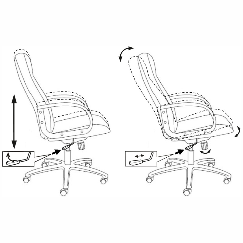картинка Кресло руководителя Бюрократ "T-898AXSN/3С11BL", ткань, черный, 1070382, 532669 от магазина Альфанит в Кунгуре