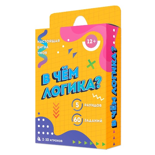 картинка Игра карточная, 60 карточек, "В чем логика?", ГеоДом, ИН-5709 от магазина Альфанит в Кунгуре