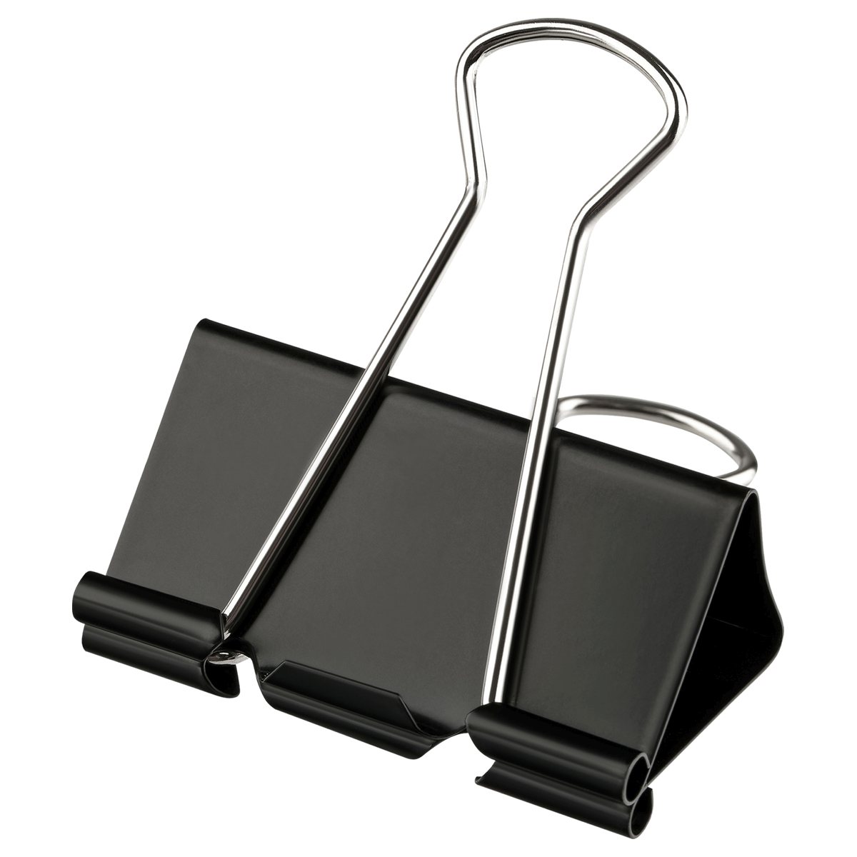 картинка Зажимы для бумаг 15 мм, 12 шт, черные, OfficeSpace, BCLBL15_1232 от магазина Альфанит в Кунгуре