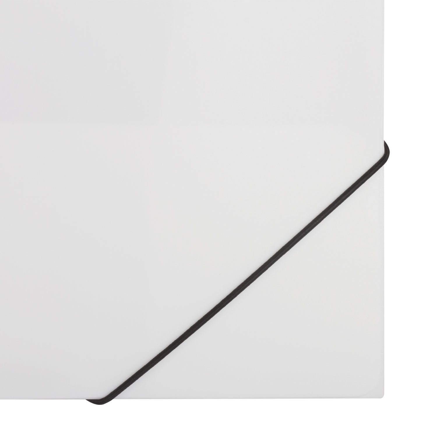 картинка Папка на резинке, А4, 500 мкм, до 300 л, пластик, белый, "Office", BRAUBERG, 228080 от магазина Альфанит в Кунгуре