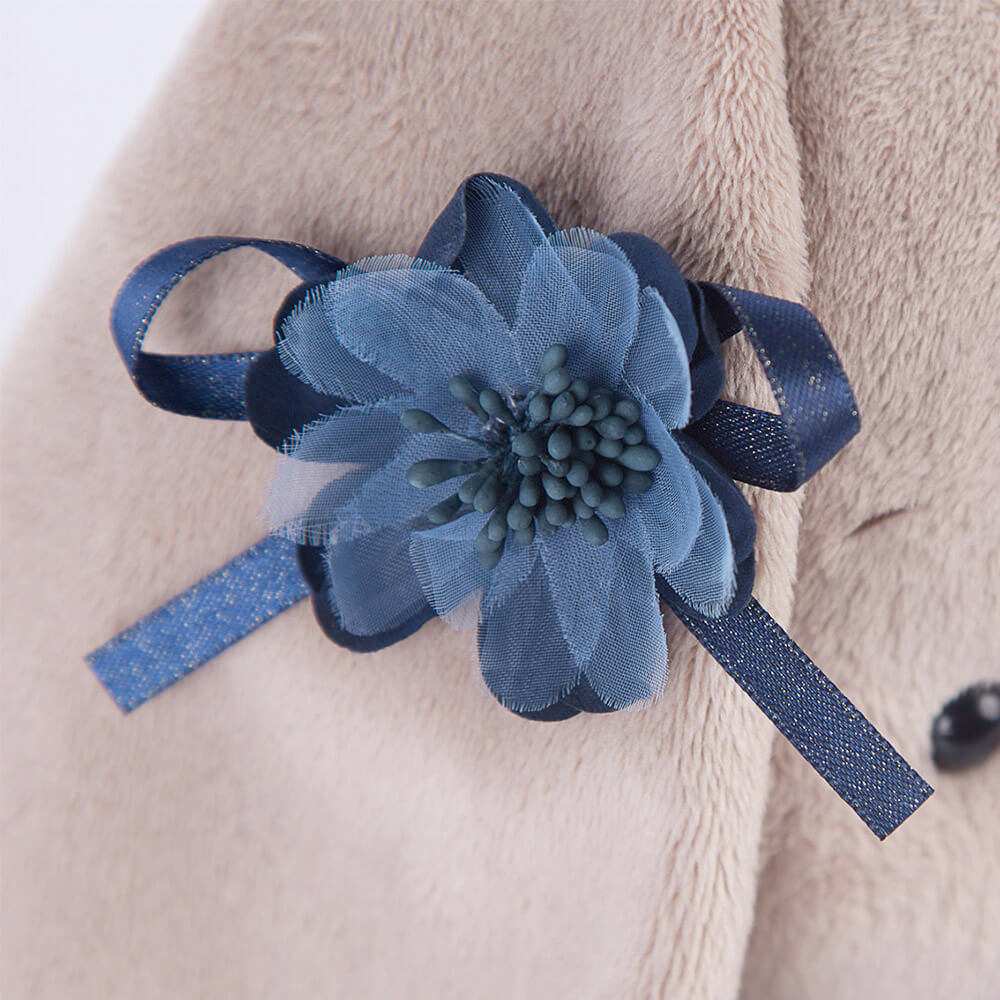 картинка Игрушка мягкая, 32 см, голубой василек (большая), "Зайка Ми", Budi Basa, StM-215 от магазина Альфанит в Кунгуре