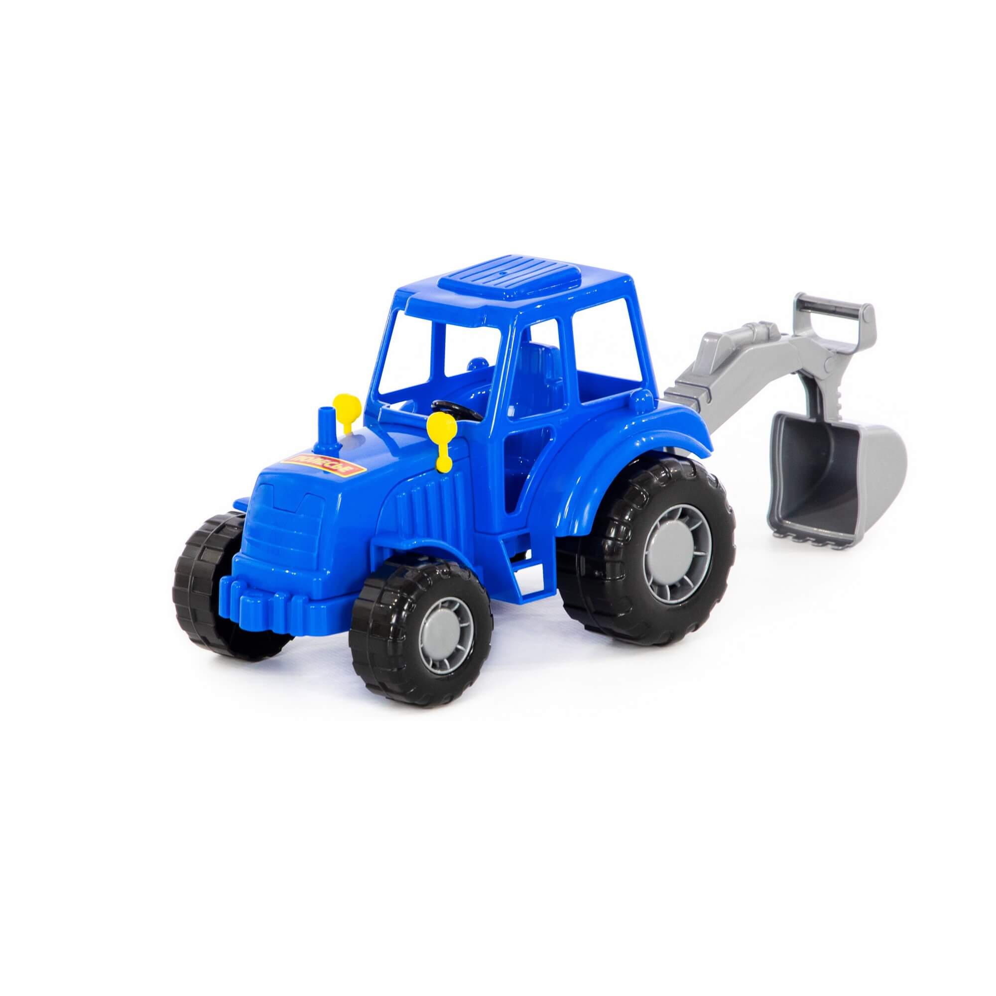 картинка Трактор с прицепом, с лопатой, "Мастер", 84873, 10381405 от магазина Альфанит в Кунгуре