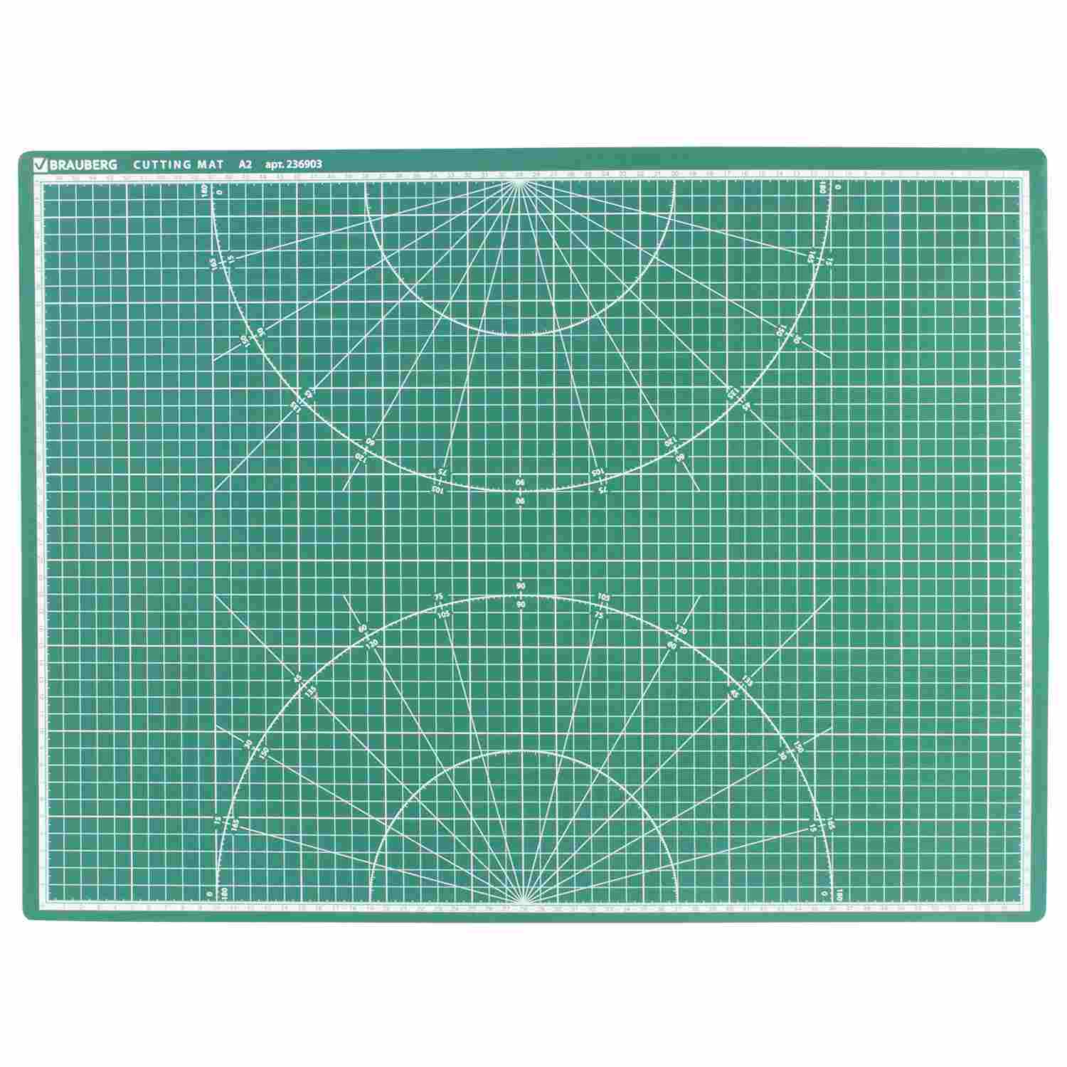 картинка Настольное покрытие, А2, 3 мм, для резки, двустороннее, трехслойное, BRAUBERG, 236903 от магазина Альфанит в Кунгуре