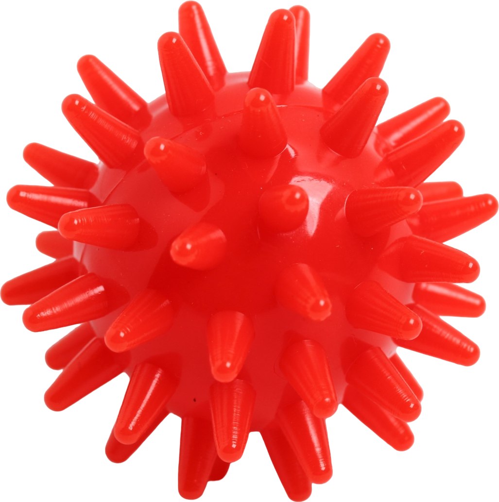 картинка Мяч массажный, 5 см, пластик, красный, 4386065 от магазина Альфанит в Кунгуре