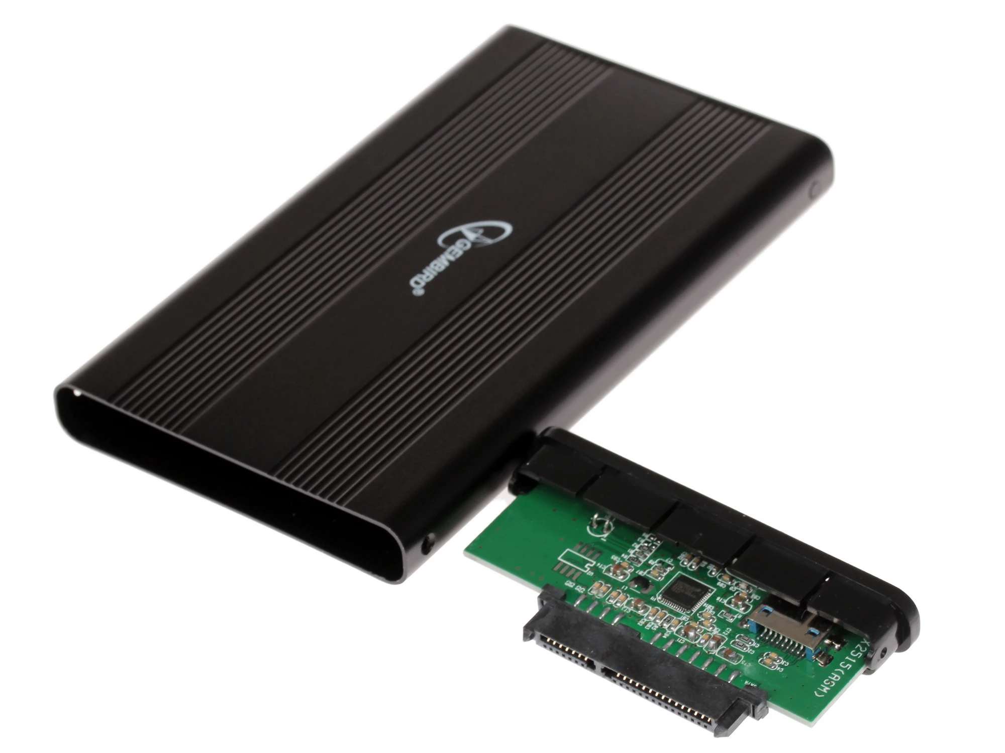 картинка Внешний корпус USB 3.0 для 2.5" HDD SATA Gembird EE2-U3S-5, металл, черный от магазина Альфанит в Кунгуре
