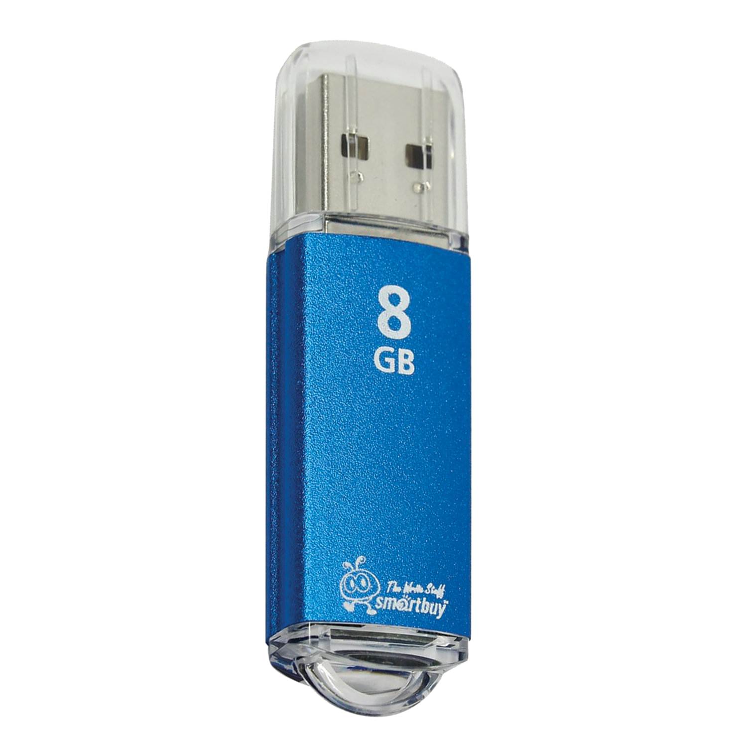картинка Флеш-диск SmartBuy 8 GB, V-Cut, синий, SB8GBVC-B от магазина Альфанит в Кунгуре