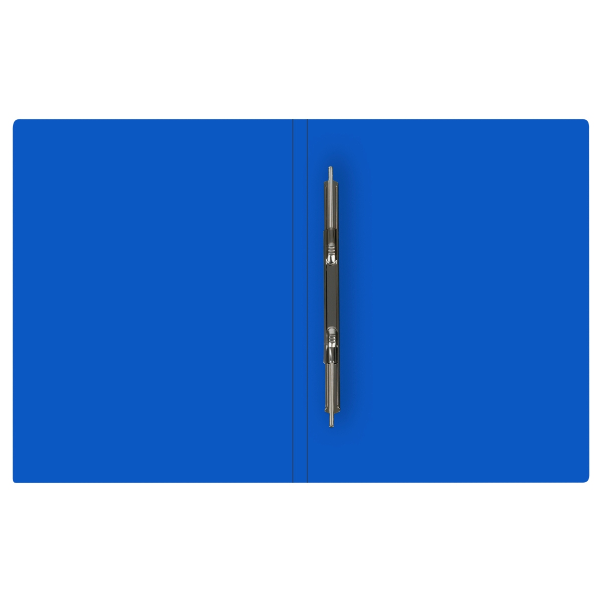 картинка Папка с пружинным скоросшивателем, А4, 500 мкм, корешок 17 мм, пластик, синий, СТАММ, ММ-32221 от магазина Альфанит в Кунгуре