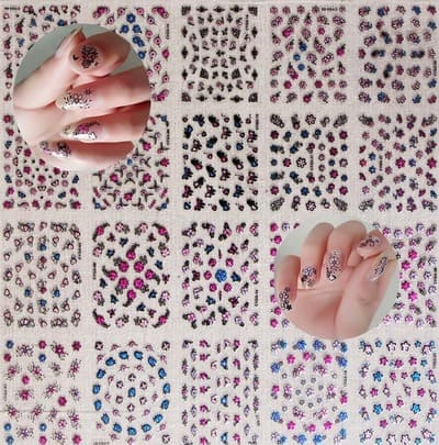 картинка Наклейки для ногтей, 10,5*7 см, ассорти, Nail Art от магазина Альфанит в Кунгуре