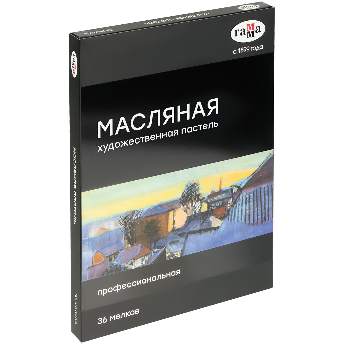 картинка Пастель масляная, 36 цв, коробка, художественная, Гамма, 5042336 от магазина Альфанит в Кунгуре
