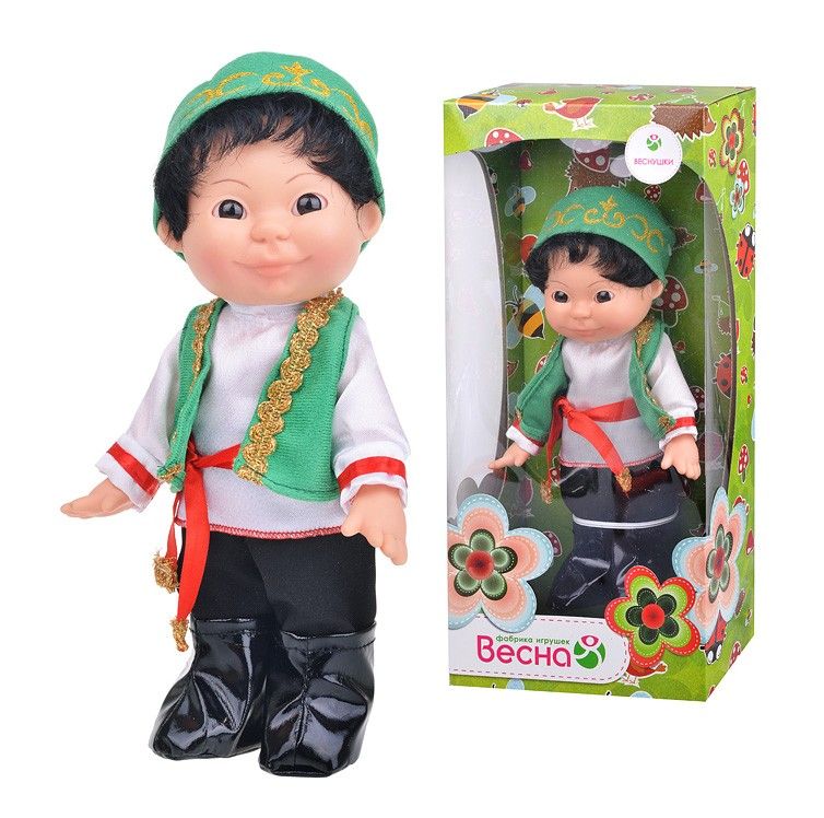 картинка Кукла, 26 см, в национальном костюме, "Веснушка. Марат", Весна, В2806 от магазина Альфанит в Кунгуре