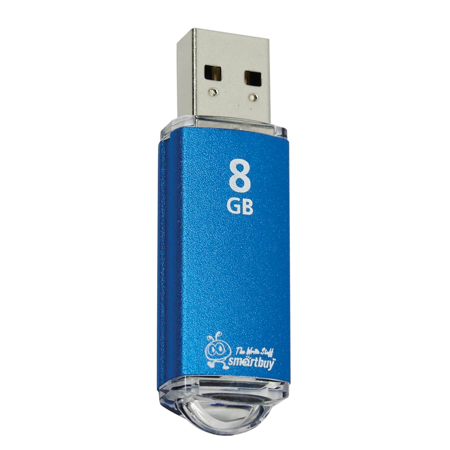 картинка Флеш-диск SmartBuy 8 GB, V-Cut, синий, SB8GBVC-B от магазина Альфанит в Кунгуре