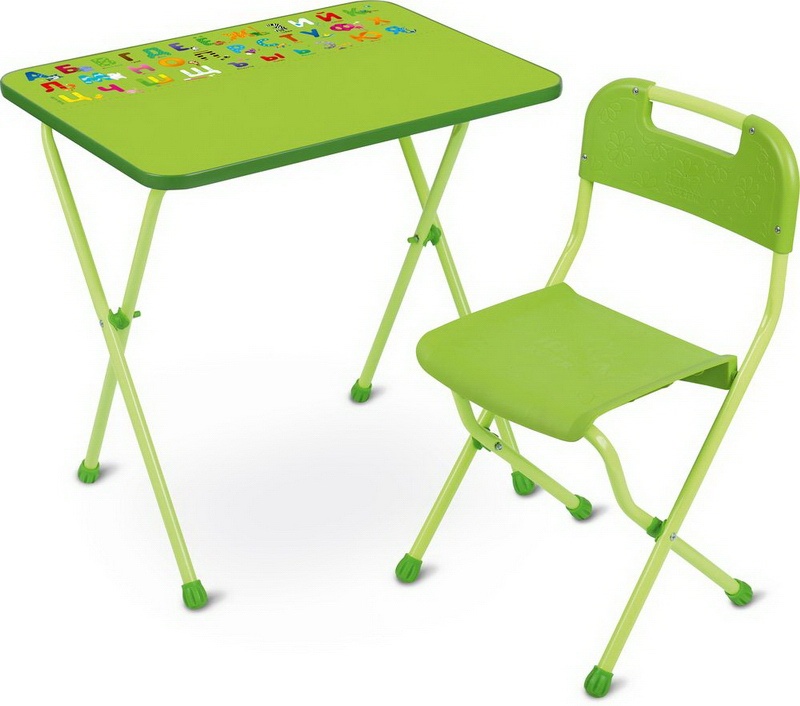 картинка Комплект детской мебели Nika "Алина", зеленый, КА2/С от магазина Альфанит в Кунгуре
