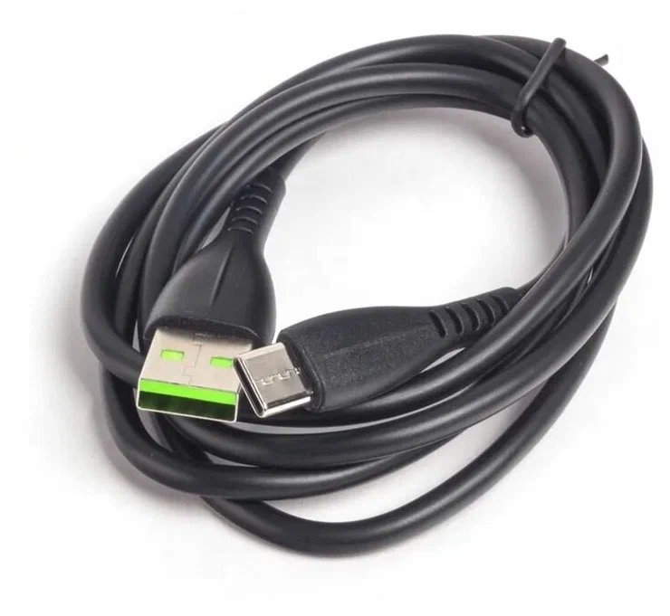 картинка Кабель зарядный Awei CL-115T USB 2.0 AM — USB Type C, 1,0 м, черный, OL-00057620 от магазина Альфанит в Кунгуре