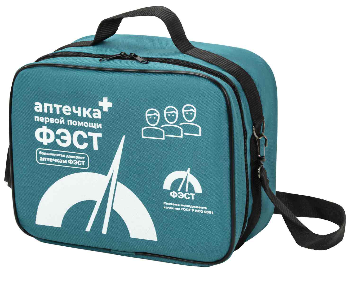 картинка Аптечка первой помощи производственная ФЭСТ, текстильный футляр, № 7.2, 607675 от магазина Альфанит в Кунгуре