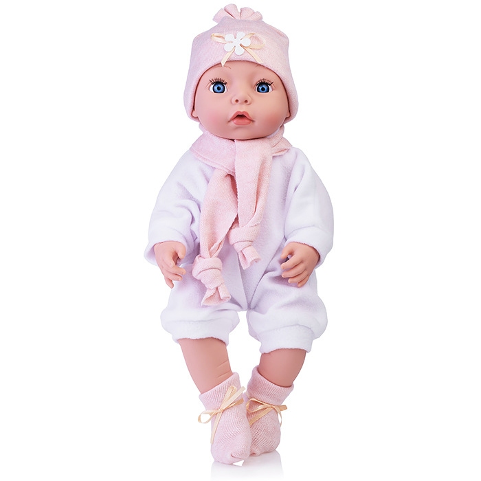 картинка Кукла, 40 см, звук, розовый, "Анечка 4", Страна кукол, 22-02.3 от магазина Альфанит в Кунгуре