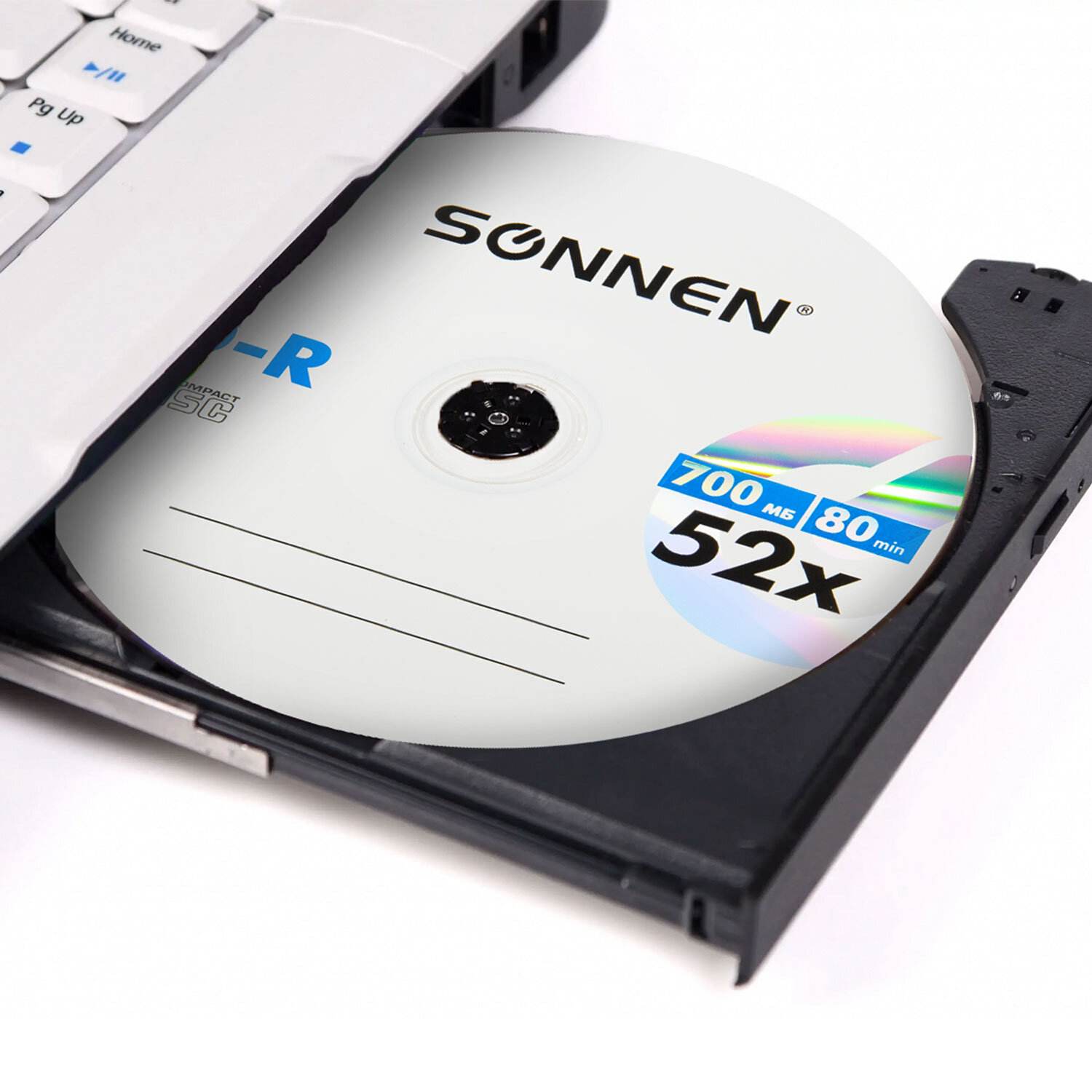 картинка Диски CD-R SONNEN, 50 шт, 52x, сидибокс, 512570 от магазина Альфанит в Кунгуре
