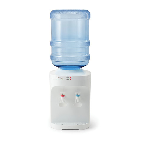 картинка Кулер-водонагреватель 2 крана, белый, настольный, без охлаждения, HOT FROST, D120F от магазина Альфанит в Кунгуре