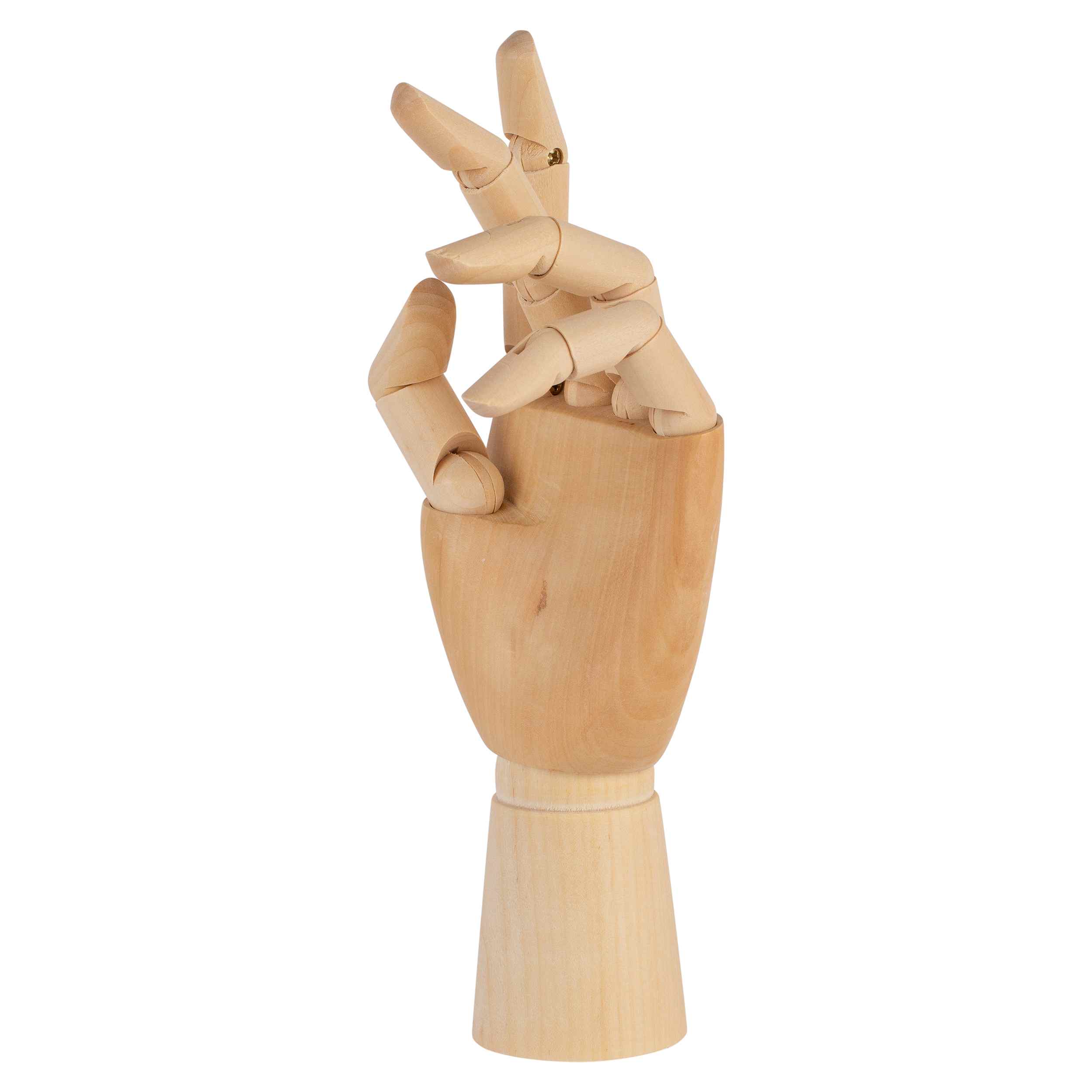 картинка Модель руки художественная, 25 см, женская левая, дерево, DK16603 от магазина Альфанит в Кунгуре