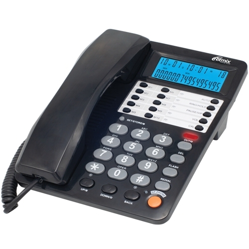 картинка Телефон Ritmix RT-495, черный от магазина Альфанит в Кунгуре