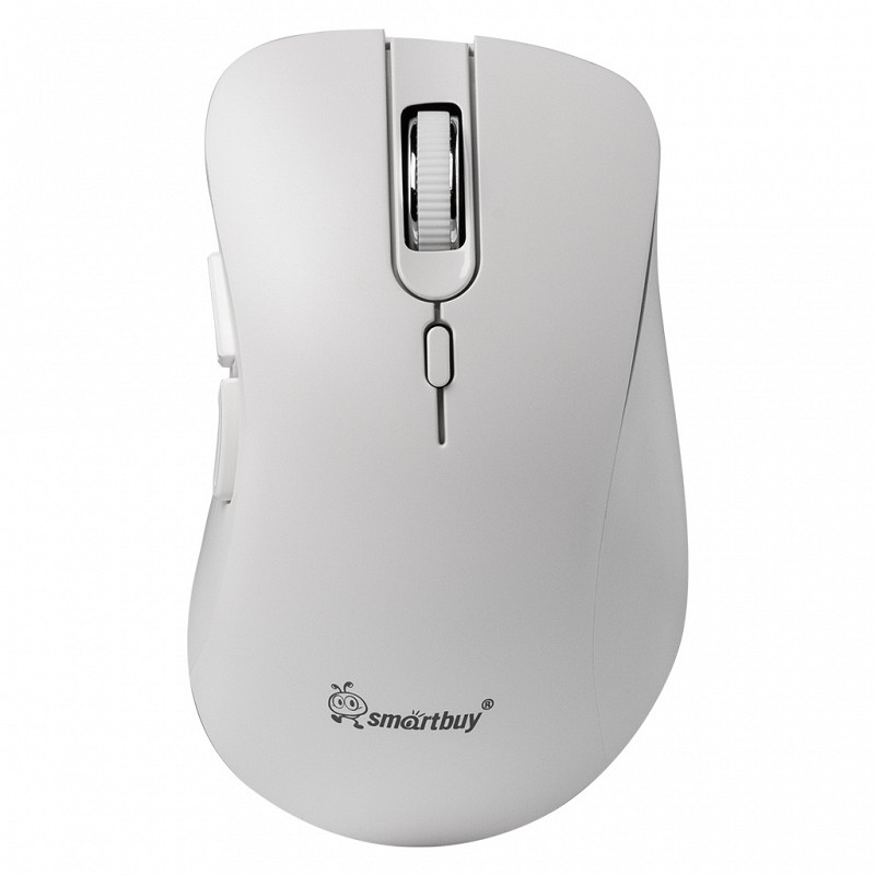 картинка Мышь беспроводная бесшумная SmartBuy 616AG, 800-1600 dpi, белый, Silk-Touch покрытие, SBM616AGW от магазина Альфанит в Кунгуре