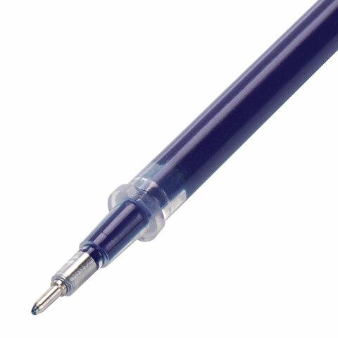 картинка Стержень гелевый, 130 мм, 0,5 мм, игольчатый наконечник, пластик, стандартный, синий, BRAUBERG, 170169 от магазина Альфанит в Кунгуре