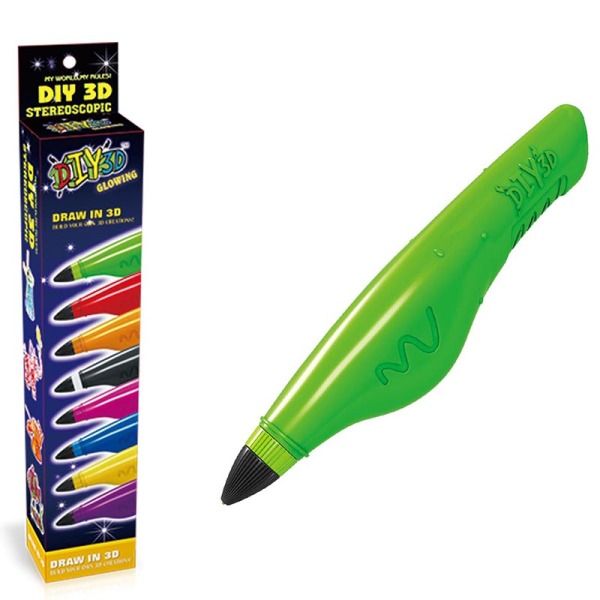 картинка Картридж для 3D ручки, 8 цв, ассорти, в коробке, "LM555-1Z-Y", 1455029 от магазина Альфанит в Кунгуре