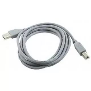 картинка Кабель USB 2.0 AM-BM 1.8м Pro (AM/BM, 1.8м, экран, серый) (Gembird/Cablexpert) (CCP-USB2-AMBM-6G) от магазина Альфанит в Кунгуре