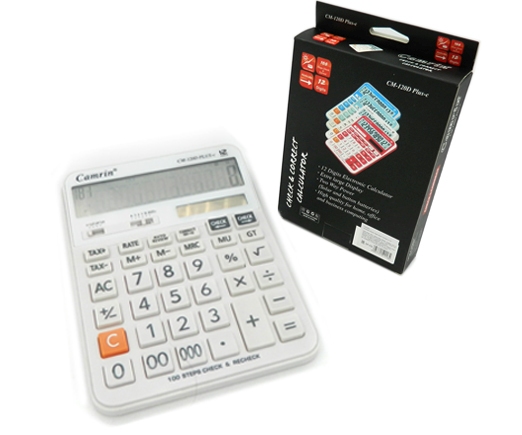 картинка Калькулятор настольный, 12 разрядов, 19*14 см, ассорти, "CM-120D", Camrin, CP-171 от магазина Альфанит в Кунгуре