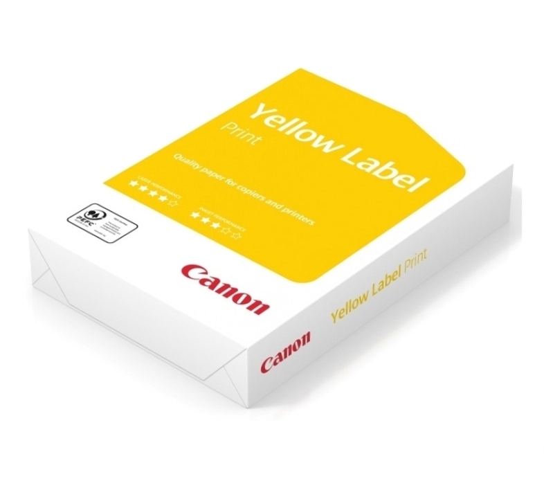картинка Бумага офисная белая, А4, 500 л, 80 г/м2, 146%, "Yellow Label Print", Canon от магазина Альфанит в Кунгуре