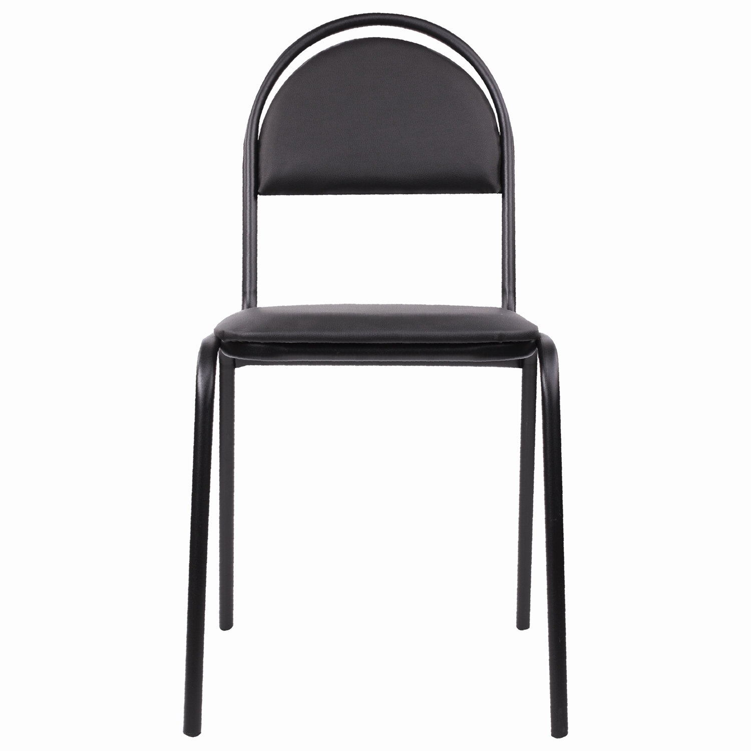 картинка Стул для персонала и посетителей "РС00М", кожзам, черный, 531890 от магазина Альфанит в Кунгуре