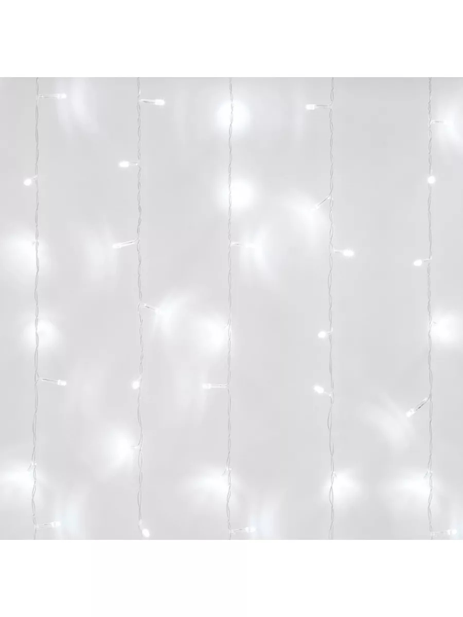 картинка Гирлянда штора, 1,5*1,5 м, белый, 160LED, уличная, Uniel, ULD-C1515-160 от магазина Альфанит в Кунгуре