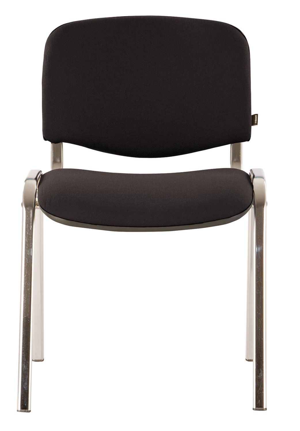 картинка Стул для персонала и посетителей BRABIX "Iso CF-001", ткань, черный, 531419 от магазина Альфанит в Кунгуре