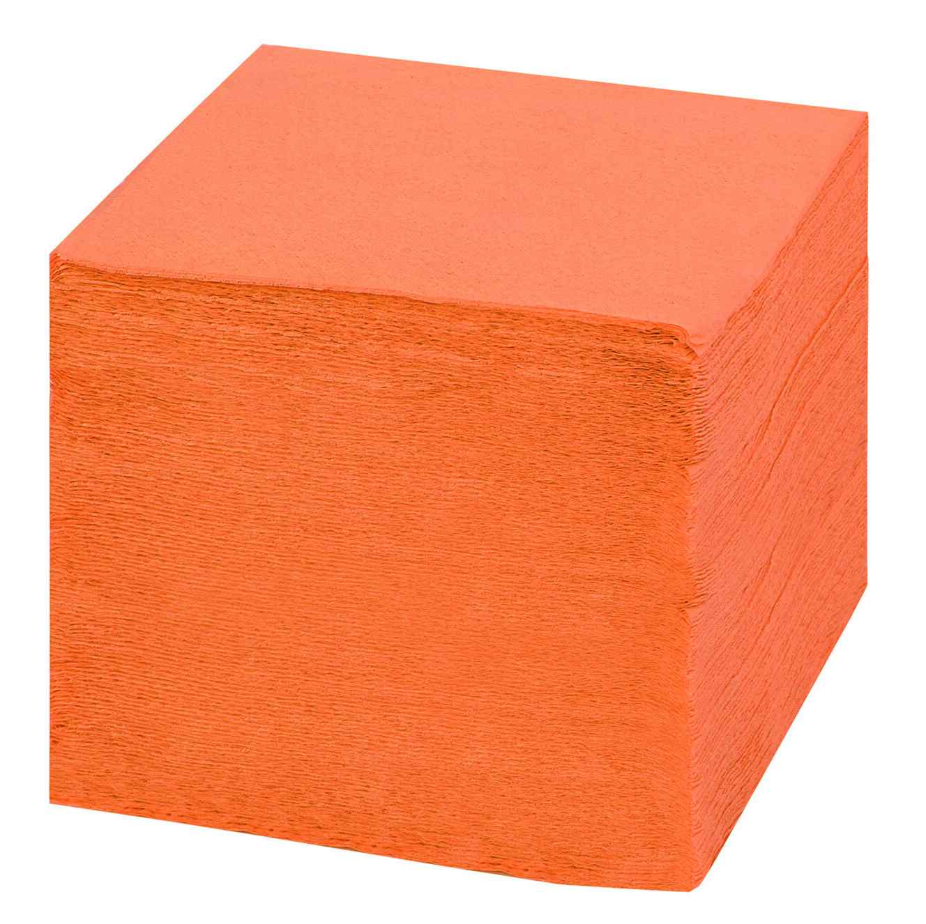 картинка Салфетки бумажные, 400 шт, 24*24 см, цвет оранжевый, 100% целлюлоза, "Big Pack", LAIMA, 114729 от магазина Альфанит в Кунгуре