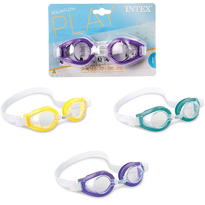 картинка Очки для плавания, 3-8 лет, ассорти, "Play", Intex, 285-001, 10040347 от магазина Альфанит в Кунгуре
