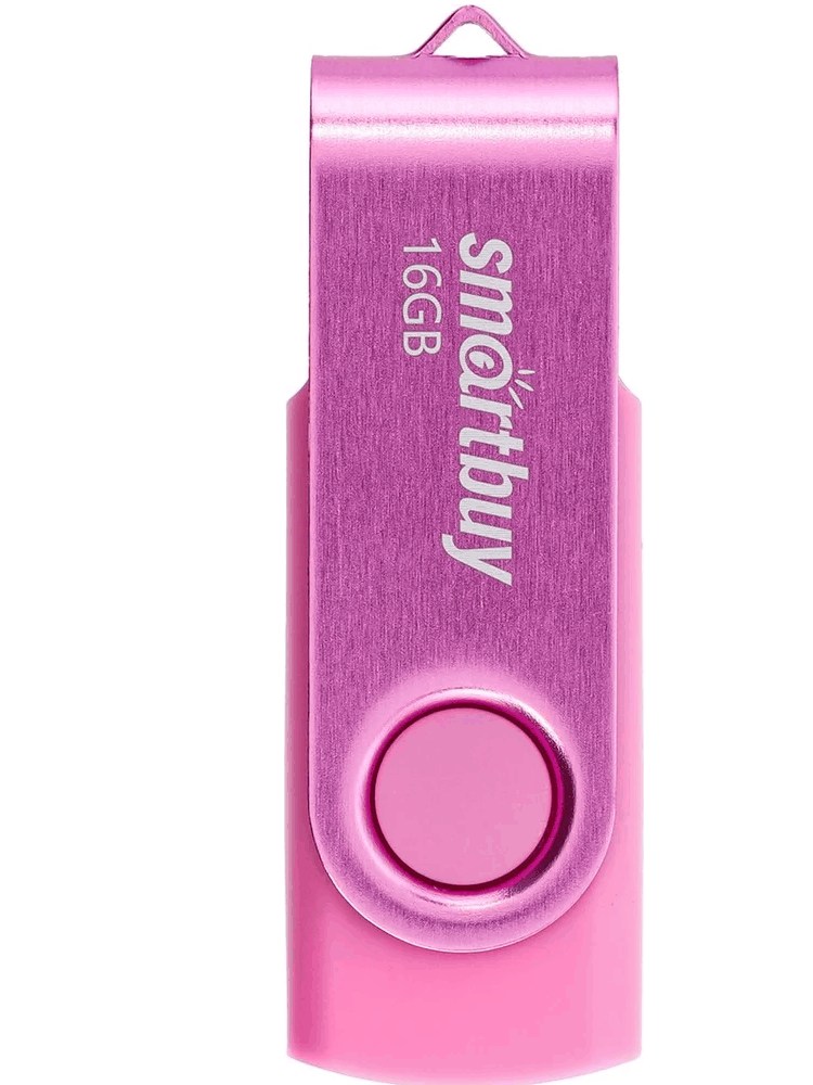 картинка Флеш-диск SmartBuy 16 GB, Twist, розовый, SB016GB2TWP от магазина Альфанит в Кунгуре