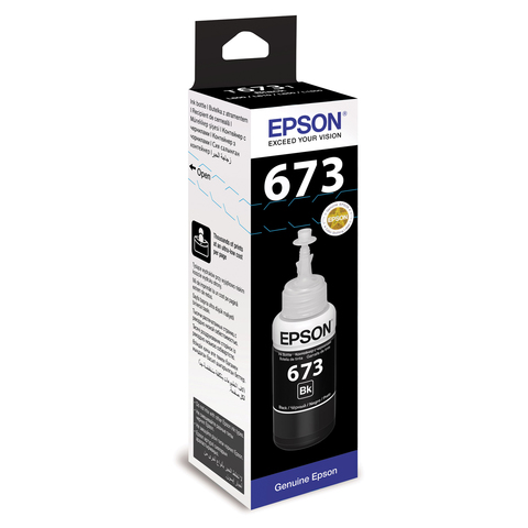 картинка Чернила Epson Т6731, для L800, черные, 70мл от магазина Альфанит в Кунгуре