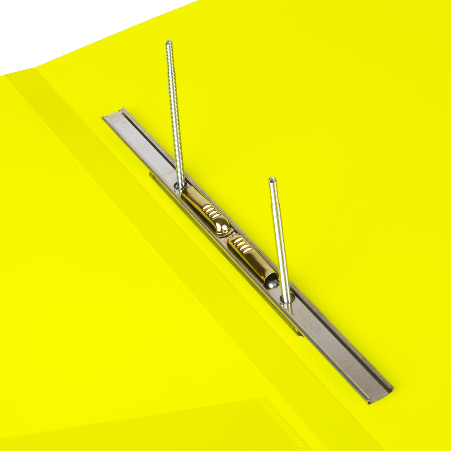 картинка Папка с металлическим скоросшивателем, А4, 0,7 мм, до 100 л, желтый, "Neon", BRAUBERG, 227465 от магазина Альфанит в Кунгуре