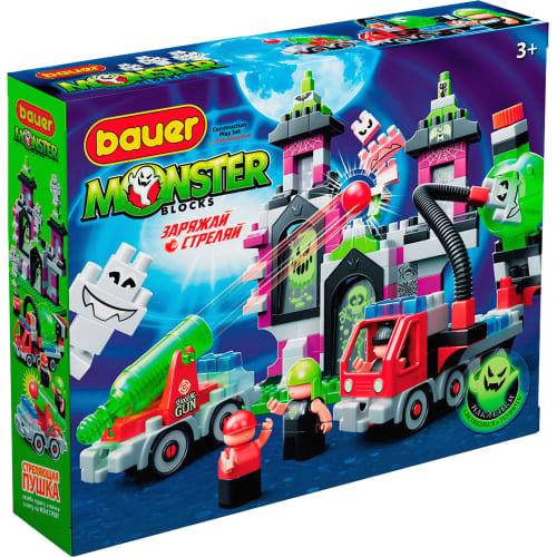 картинка Конструктор пластмассовый, 219 дет., "Monster blocks. Большой дом с привидениями", Bauer, 824, 10250879 от магазина Альфанит в Кунгуре