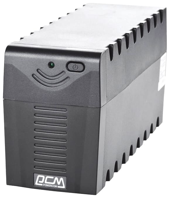 картинка ИБП Powercom Raptor PRT-600VA, 600VA/360W, 3 IEC розетки от магазина Альфанит в Кунгуре