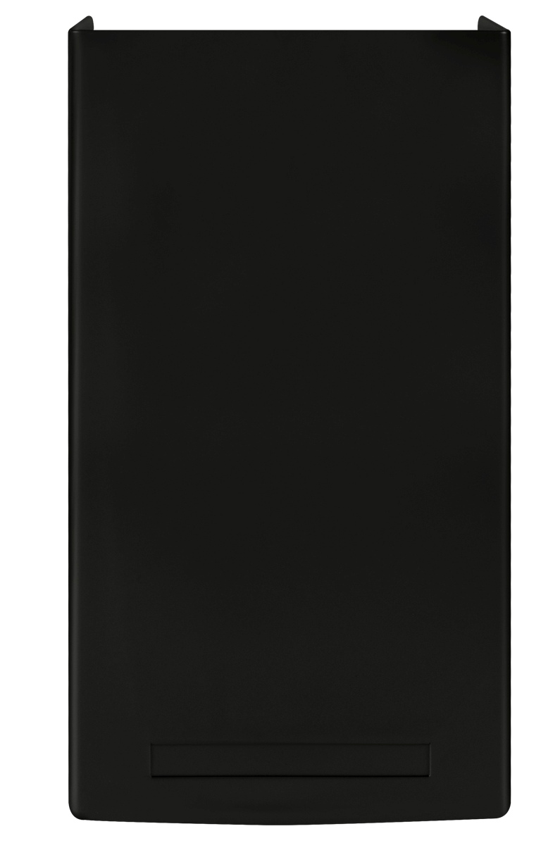 картинка Лоток для бумаг вертикальный 1 отдел, 160 мм, пластик, черный, "XXL", СТАММ, ЛТВ-30551 от магазина Альфанит в Кунгуре