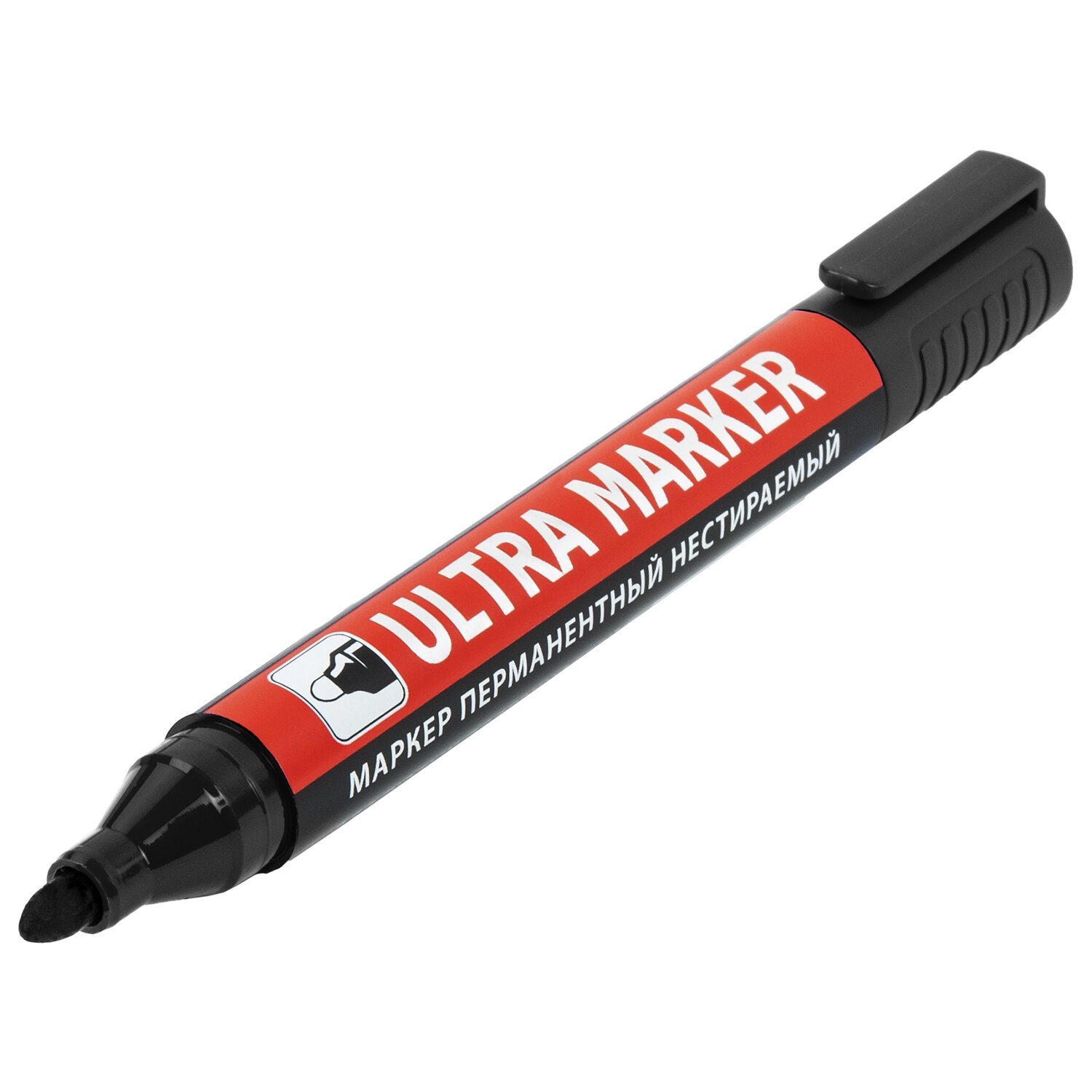 картинка Набор маркеров перманентных, 4 шт, 4 цв, 3,5 мм, круглый, "Ultra Marker", BRAUBERG, 152208 от магазина Альфанит в Кунгуре
