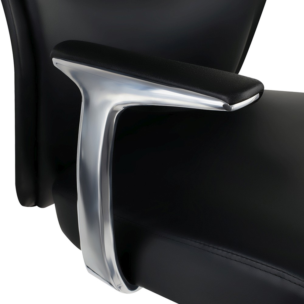 картинка Кресло руководителя Helmi "HL-E33 Synchro Premium", экокожа, черный, 323014 от магазина Альфанит в Кунгуре
