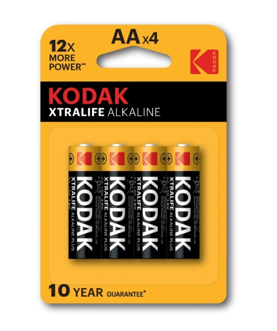 картинка Батарейки АА, 4*BI, Kodak Xtralife, KAA-4 от магазина Альфанит в Кунгуре