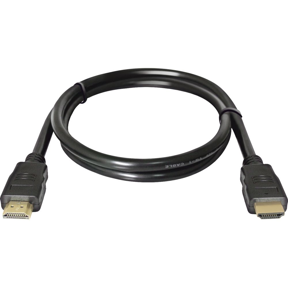 картинка Кабель HDMI-HDMI 1 м, Defender, v1.4, позолоченные контакты, черный, 87350 от магазина Альфанит в Кунгуре