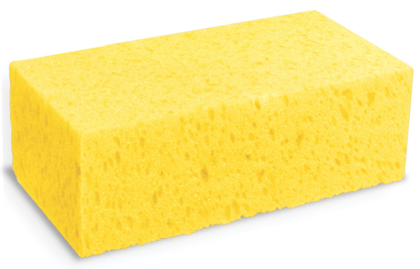 картинка Губка для уборки, 21*11*6,5 см, полиуретан, желтый, для автомобиля, "XXL", York, 12010 от магазина Альфанит в Кунгуре
